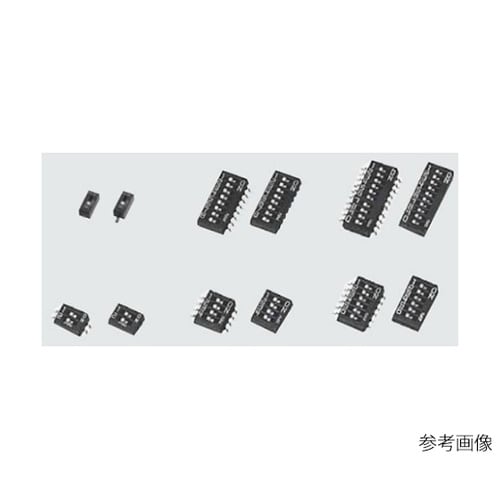 スライドスイッチ DIP型 6極 洗浄品
