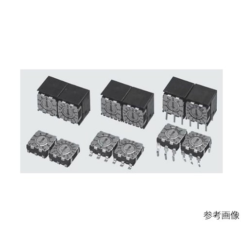 ロータリコードスイッチ DIP型 つまみ