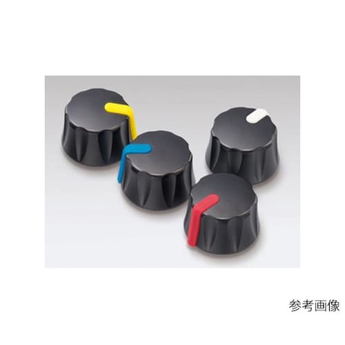 つまみ Φ26 黒 指示線:白 シャフト