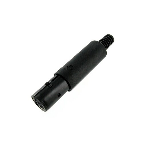 MJ3728 ミニDIN中継ジャック8P