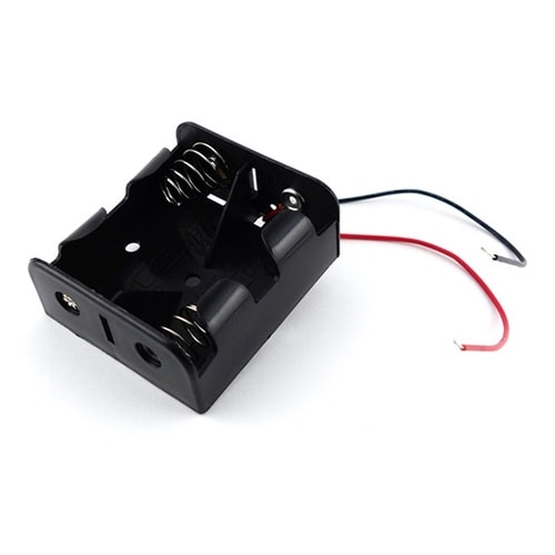 電池ケース 単2×2本 リード線付き G