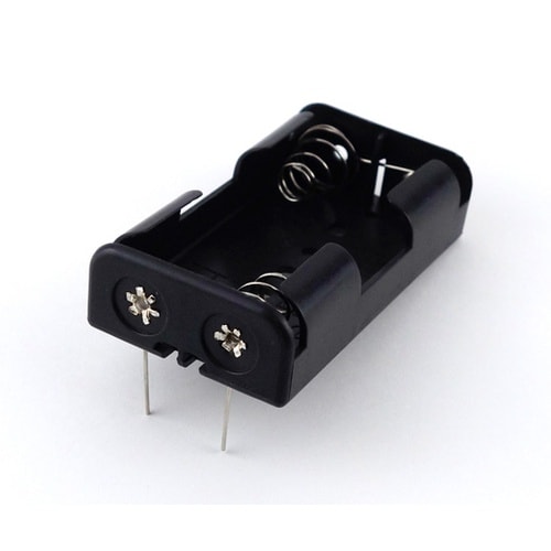 電池ケース 単3×2本 基板取付け用ピン