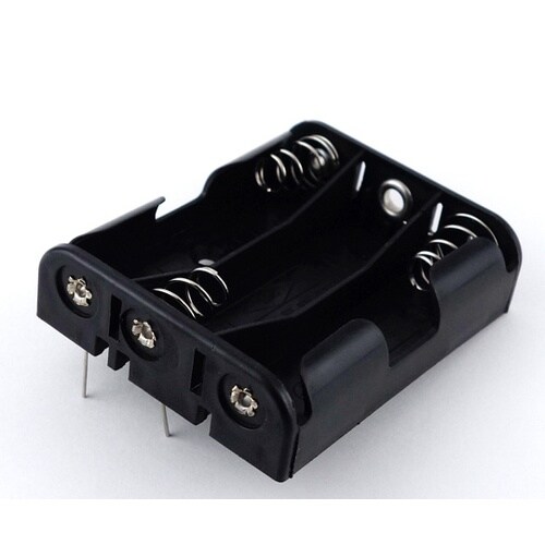 電池ケース 単3×3本 基板取付け用ピン