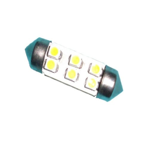 両口金 カー用LED(2個入り ホワイト