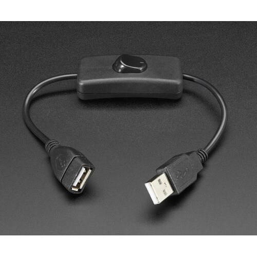 スイッチ付き電源用USBケーブル 162