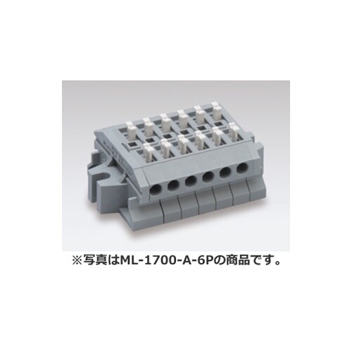 ML1700A−2Pスクリューレス端子台