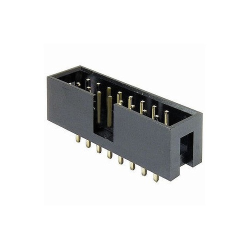 ボックスヘッダ16P基板取付け 2170