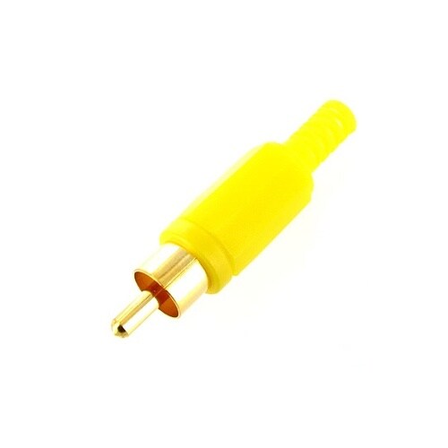 WTN19F6197GY RCAプラグ黄