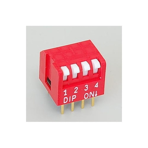 DP−4 DIPスイッチ 4極