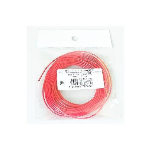 UL1007アカAWG26L10 電線
