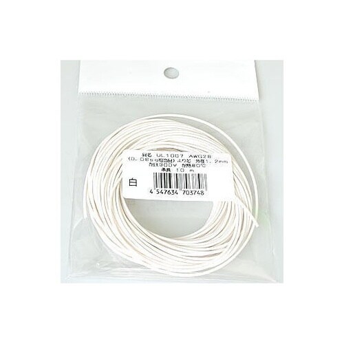 UL1007シロAWG28L10 電線