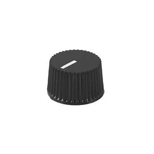 つまみ Φ15.5 黒 指示線あり シャ