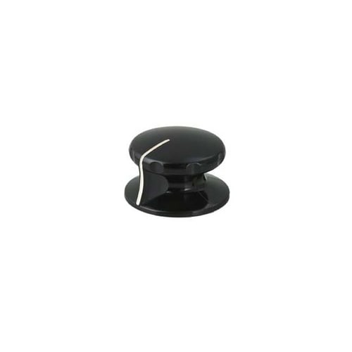 つまみ Φ22 黒 指示線あり シャフト