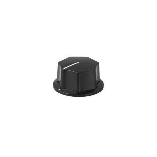 つまみ Φ23.5 黒 指示線あり シャ