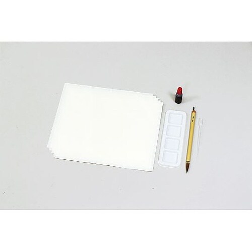 20825 水墨画個人セット 彩色筆付