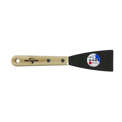 長木柄 ステンレス金ヘラ 50mm