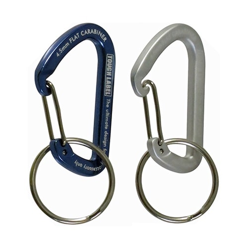 VEX−114 カラビナフラット 紺銀