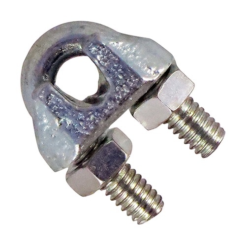 WC6 ワイヤークリップ メッキ 1/4