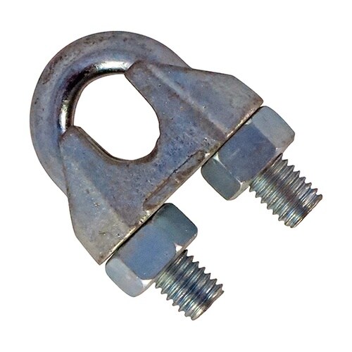 WC16 ワイヤークリップ メッキ5/8