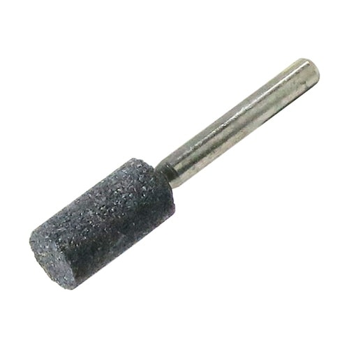 A13C 軸付砥石 灰 円筒型 6mm軸
