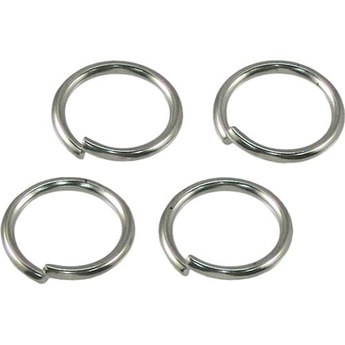 #13 ステンレス ワリカンリング 4個