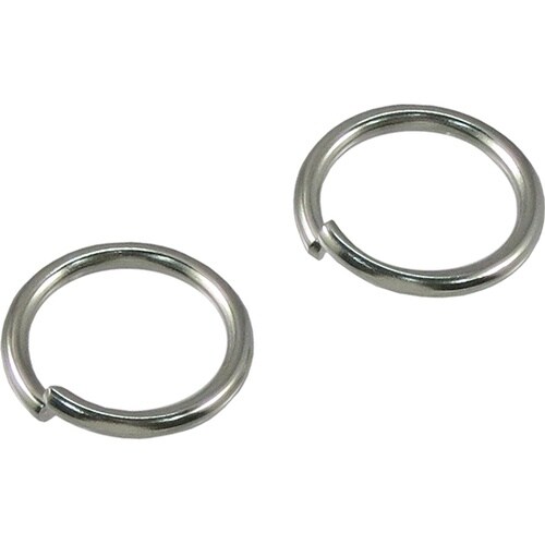#17 ステンレス ワリカンリング 2個
