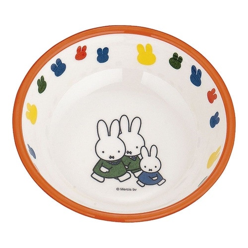 メラミンお子様食器「ミッフィー」 ボール