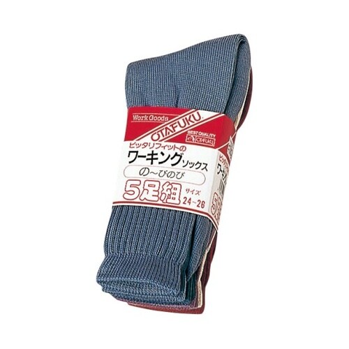 749 フィットワーキングソックス 5足