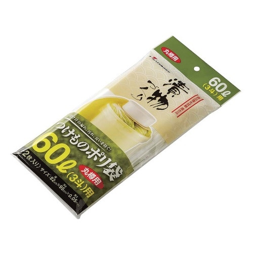 8189250漬物樽用ポリ袋丸S60型用