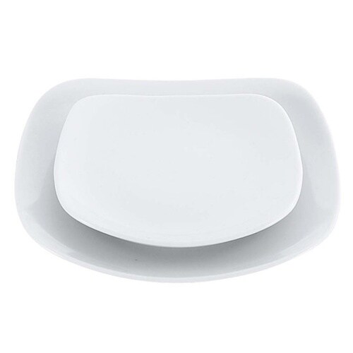 8179640 白撫角皿 12cm