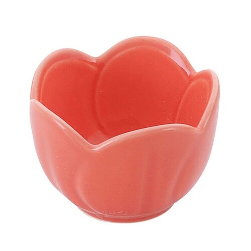 8181190食器コレクション赤梅型小鉢