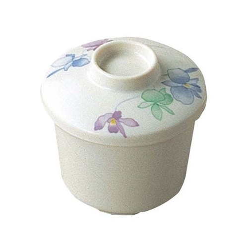 メラミン和食器 すみれ 蒸し椀 蓋 VO