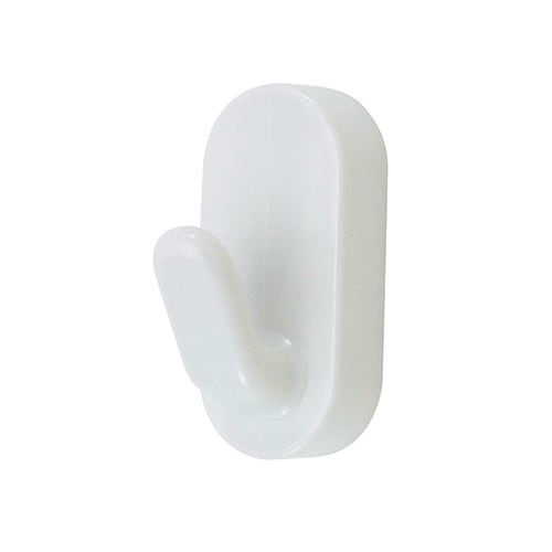 MC−002W 壁面フックホワイト 2個