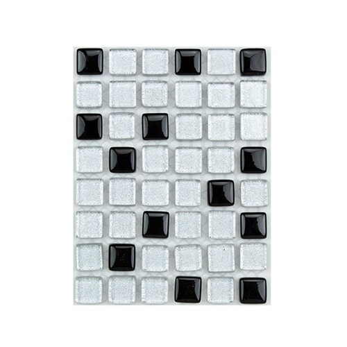 MKG−20MIXタイルシルバーブラック