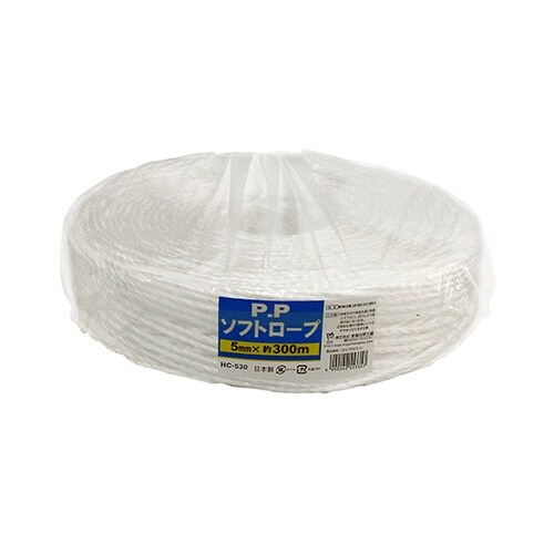 HC530 PPソフトロープ 白