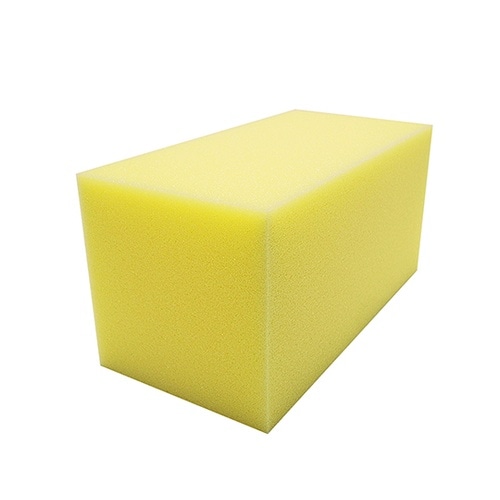 ウレタンスポンジ黄100×100×200
