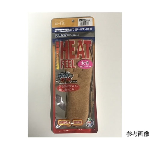 吸湿発熱 レギュラーインソール女性用 S