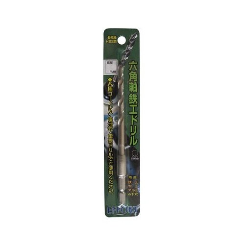 ET−6.5 六角軸鉄工ドリル6.5mm