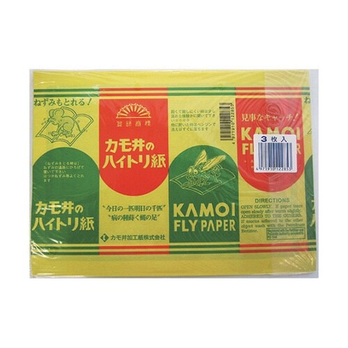 防虫用品 ハイトリ紙 平紙 270×19