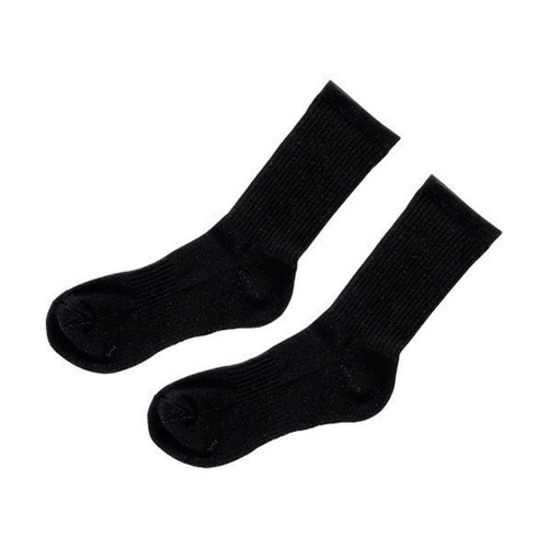 TFSHARDBKM 安全靴用靴下 黒M