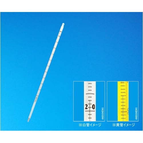 1−30−1 水銀棒状温度計 白