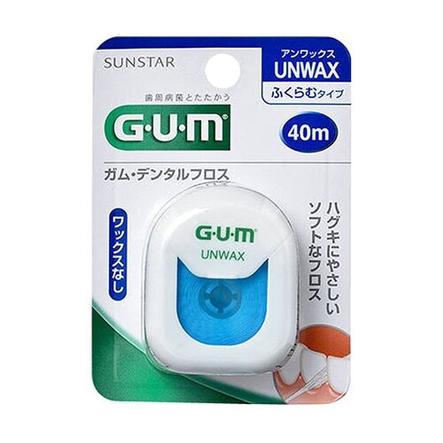 GUM デンタルフロス アンワックス