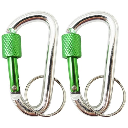 MC−144 ロック式スナップフック 緑