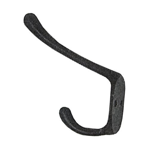 2D074H カラー落京帽子掛 黒