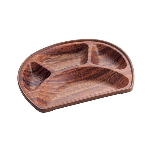 NLV4101 ランチプレート マホガニ