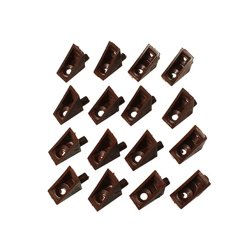 AP−1458B 棚ダボ5Φ用5×7 茶