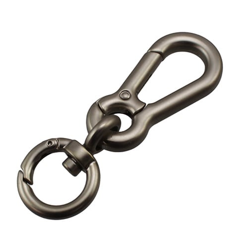 29256 回転カラビナ付きフック 銀