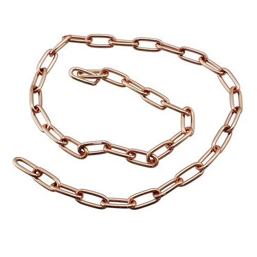 29468 鉄 リンクUチェーン 桃金