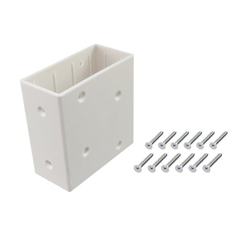 58615 2×4中間ジョイント 白