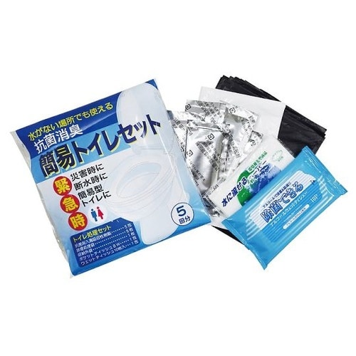 7233 抗菌消臭簡易トイレセット